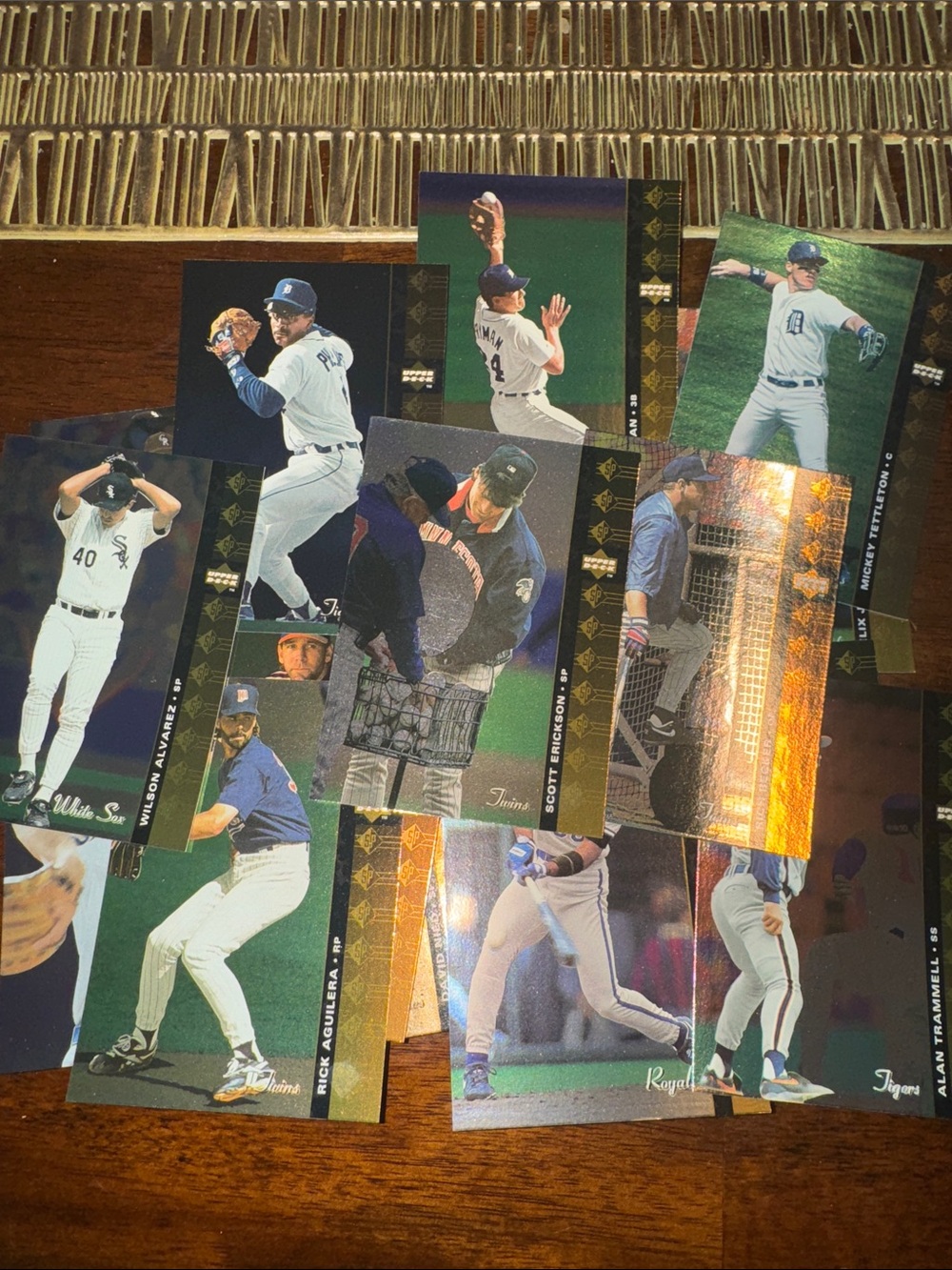 20 MLB baseball use player trading cards sports collectors lot